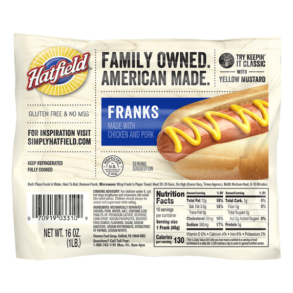 Hatfield Original Franks