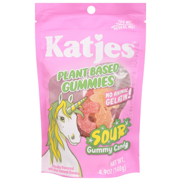 Katjes Sour Gummy Candy Plant Based