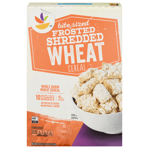 Stop & Shop Shredded Wheat Cereal Frosted Bite Size