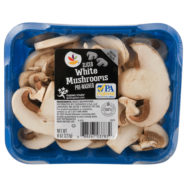 Stop & Shop White Sliced Mushrooms