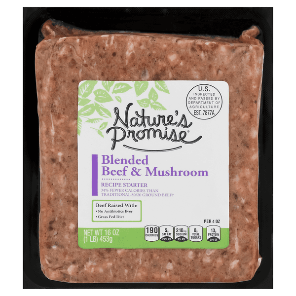 Nature'S Promise Blended Beef & Mushroom