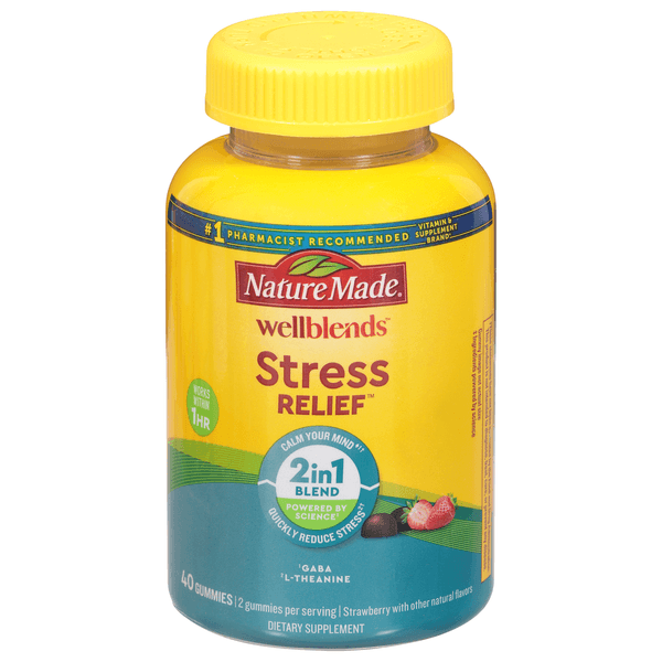 Nature Made Wellblends Stress Relief Gummies