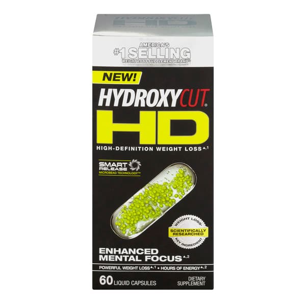 Hydroxycut Hd Enhanced Mental Focus Liquid Capsules