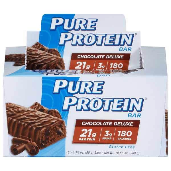 Pure Protein Bar Chocolate Deluxe Gluten Free