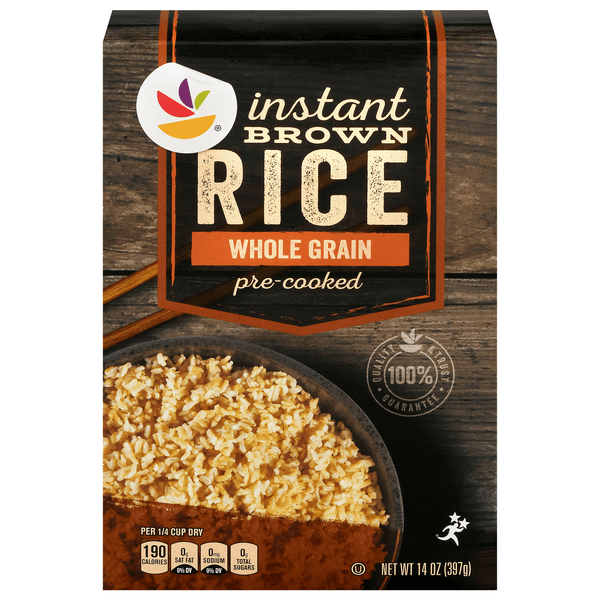 Stop & Shop Instant Brown Rice Whole Grain Natural