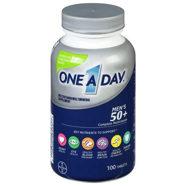 One A Day Men'S 50+ Healthy Advantage Multivitamin Supplement