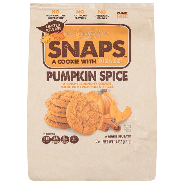 Stauffer'S Pumpkin Spice Snaps