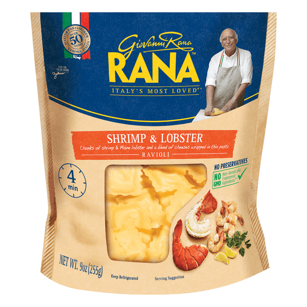 Giovanni Rana Ravioli Pasta Shrimp & Lobster Fresh