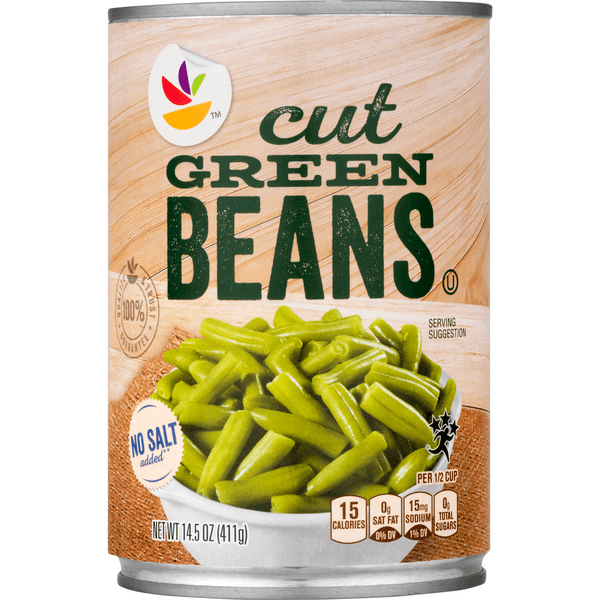 Stop & Shop Green Beans Cut No Salt Added