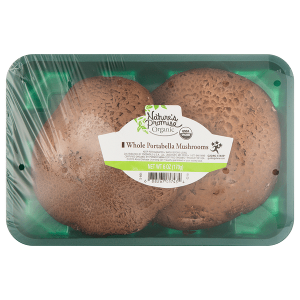Nature'S Promise Organic Portabella Mushrooms Whole