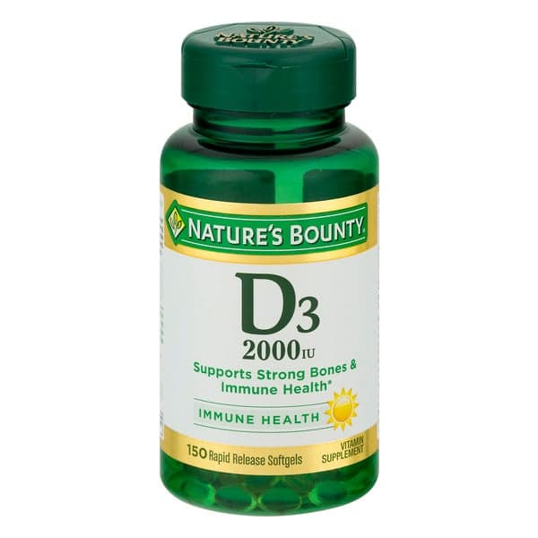 Nature'S Bounty Vitamin D3-2000 Iu Super Strength Supplement