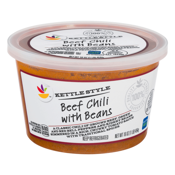 Stop & Shop Kettle Style Beef Chili With Beans