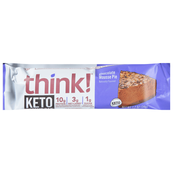 Think! Chocolate Mousse Pie Keto Protein Bar