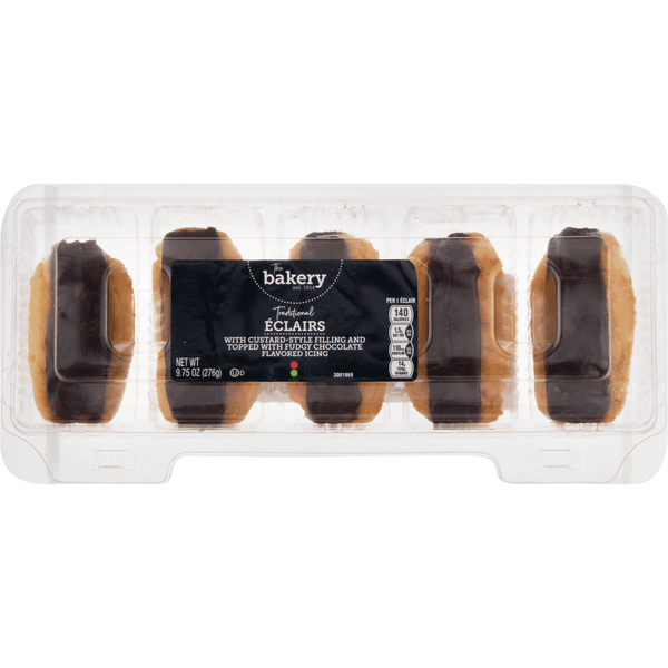 Stop & Shop The Bakery Traditional Eclairs