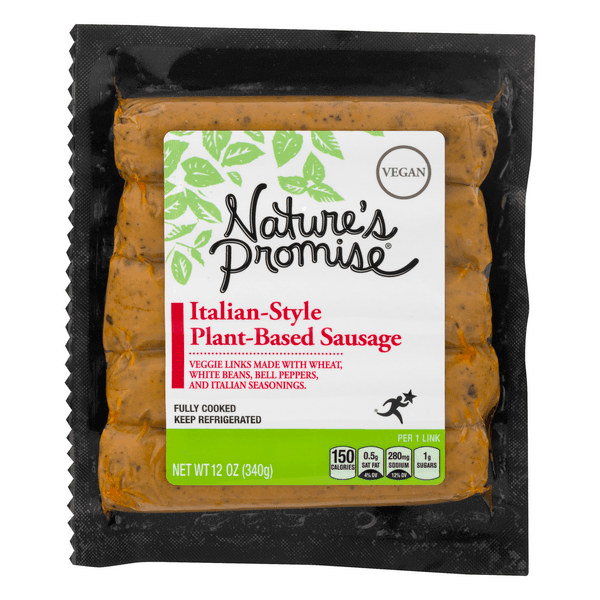 Nature'S Promise Italian-Style Plant-Based Sausage