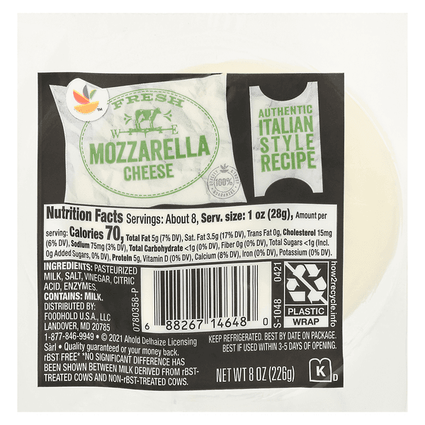 Stop & Shop Italian Style Mozzarella Cheese Ball
