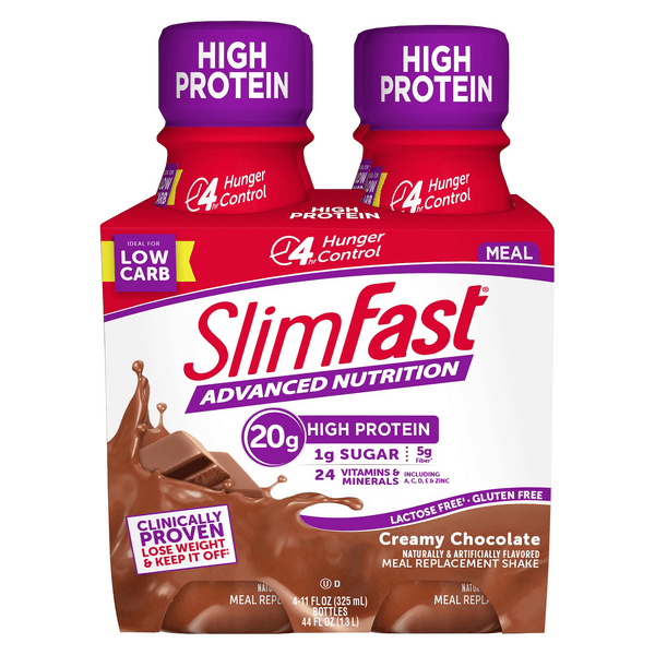 Slimfast Advanced Nutrition High Protein Shake Creamy Chocolate