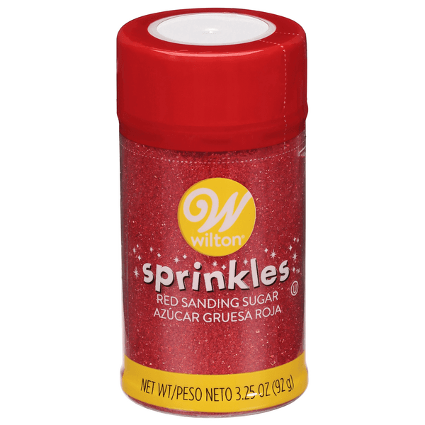 Wilton Sprinkles Red Sanding Sugar