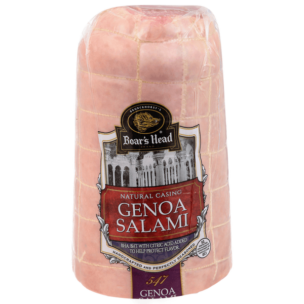 Boar'S Head Deli Salami Genoa (Shaved