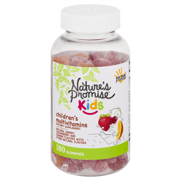 Nature'S Promise Kids Multivitamin Gummies Cherry Strawberry Orange