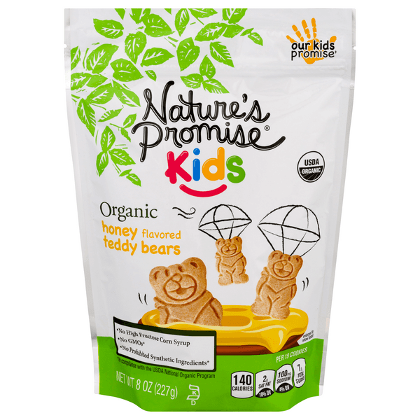 Nature'S Promise Kids Teddy Bears Honey Flavored Organic