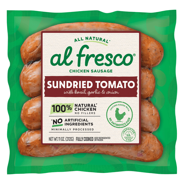 Al Fresco Natural Sun-Dried Tomato Chicken Sausage