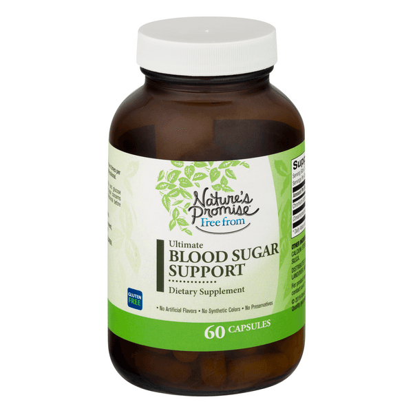 Nature'S Promise Blood Sugar Support Capsules Gluten Free