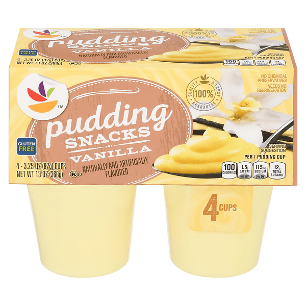 Stop & Shop Pudding Snacks Vanilla