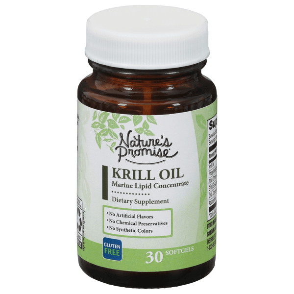 Nature'S Promise Krill Oil Marine Lipid Concentrate Softgels