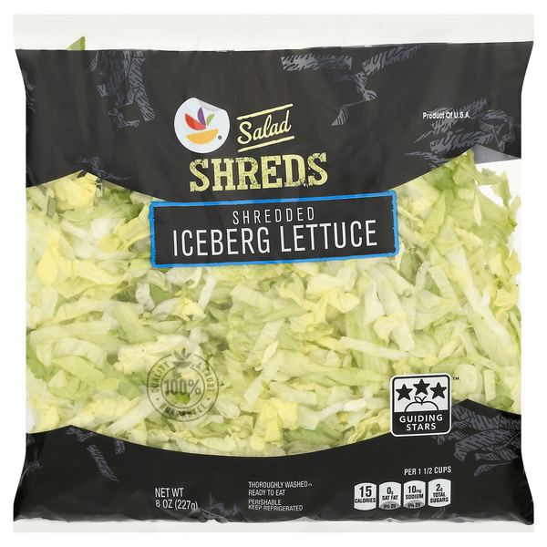 Our Brand Salad Shreds Shredded Iceberg Lettuce