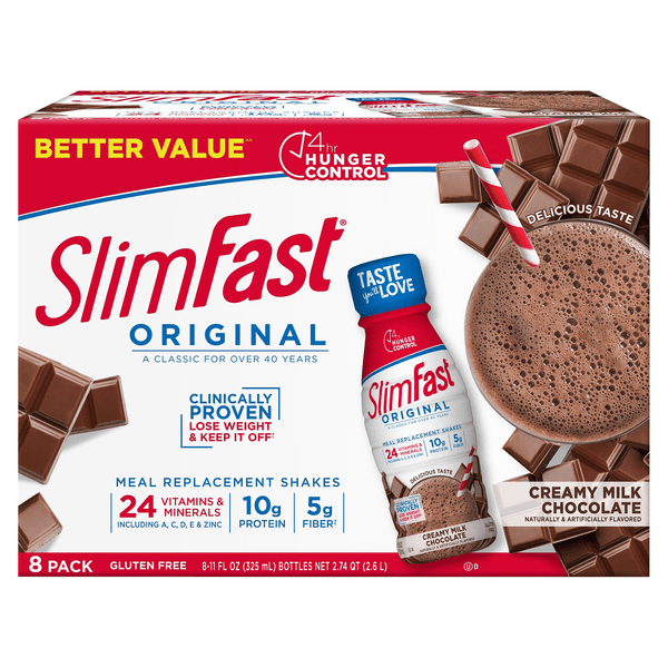 Slimfast Original Meal Replacement Shake Creamy Milk Chocolate