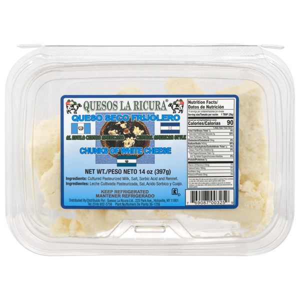 Quesos La Ricura Chunks Of White Cheese