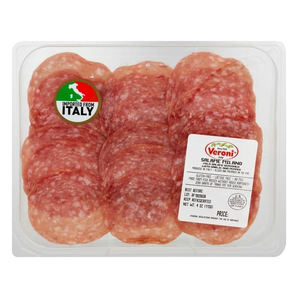 Veroni Salame Milano Sliced