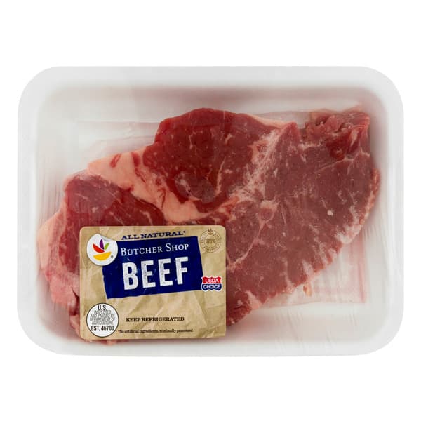 Our Brand End Strip Beef Sirloin Steak Fresh