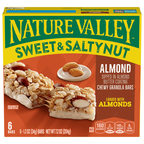 Is it Vegetarian? Nature Valley Granola Bars Sweet & Salty Nut Almond