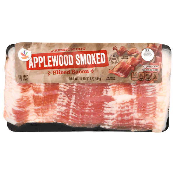 Stop & Shop Premium Cut Applewood Smoked Sliced Bacon
