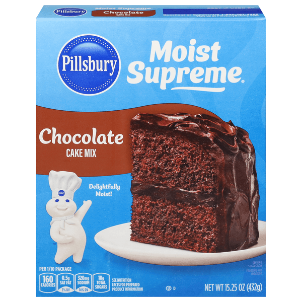 Pillsbury Moist Supreme Premium Cake Mix Chocolate