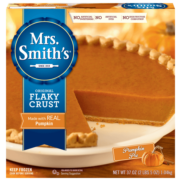Mrs. Smiths Pie Pumpkin Flaky Crust With Real Butter