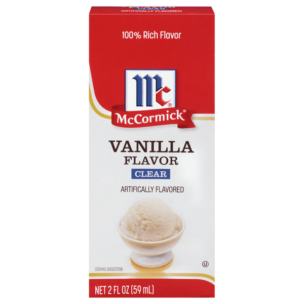 Mccormick Vanilla Flavor Clear