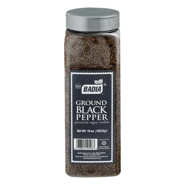 Badia Black Pepper Ground Gluten Free