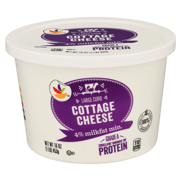Our Brand Cottage Cheese Large Curd 4% Milkfat