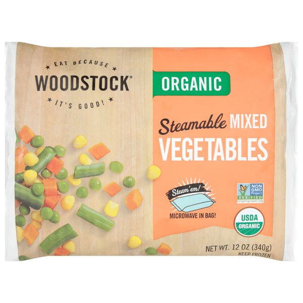 Woodstock Organic Steamable Mixed Vegetables