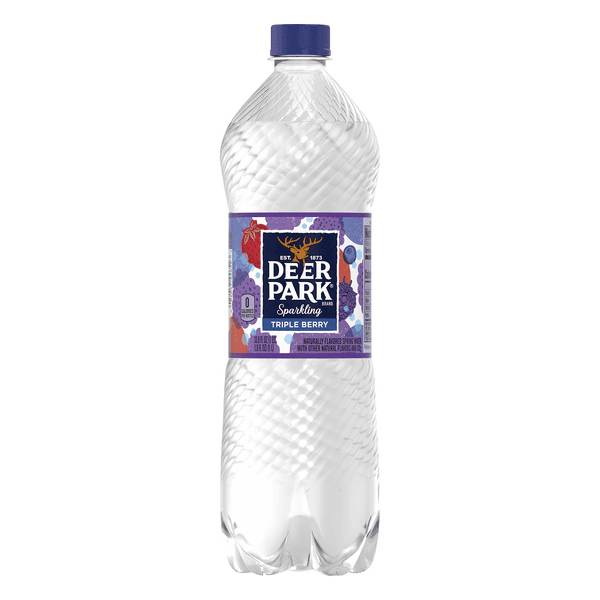 Deer Park Sparkling Natural Spring Water Triple Berry