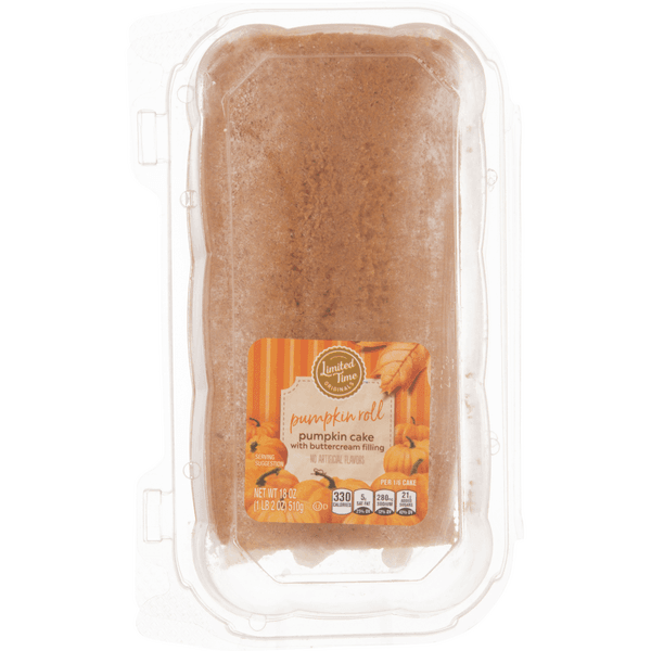 Limited Time Originals Pumpkin Roll With Buttercream Filling