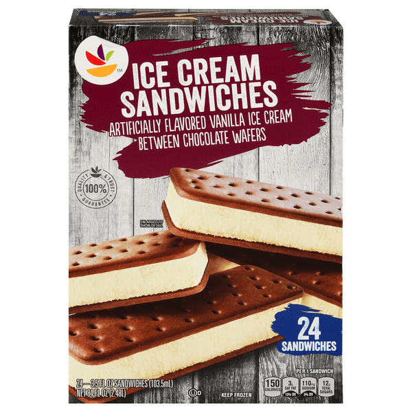 Stop & Shop Ice Cream Sandwiches
