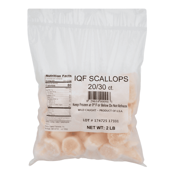 Atlantic Capes Fisheries Wild Caught Scallops 20- Per