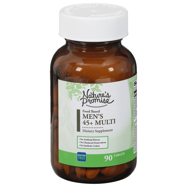 Nature'S Promise Food Based Men'S 45+ Multi Tablets Gluten Free
