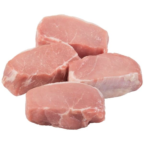Pork Center Cut Chops Boneless Thick Cut