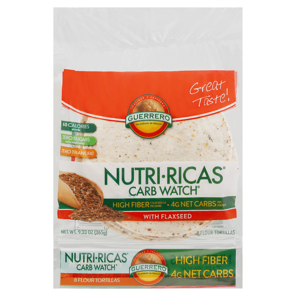 Guerrero Nutri Ricas Carb Watch Flour Tortillas