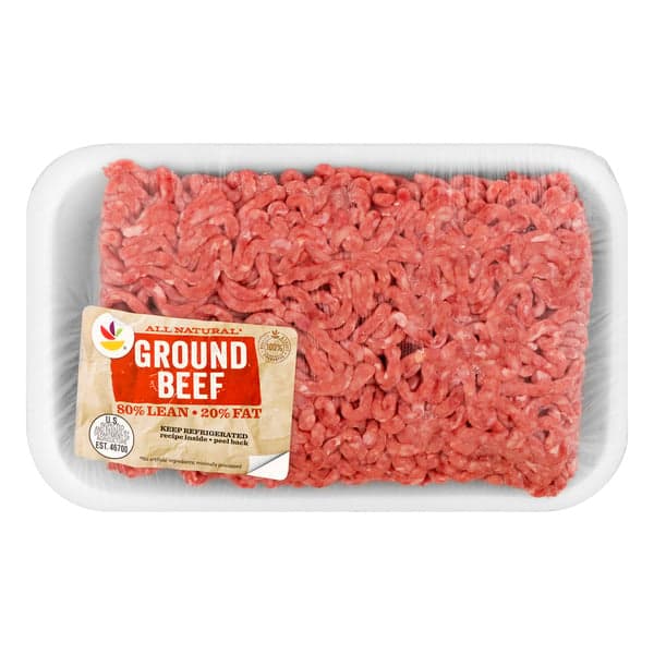 Stop & Shop Ground Beef 80% Lean And 20% Fat Value